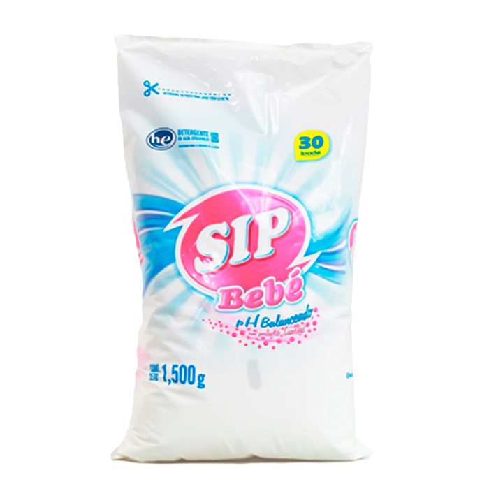 SIP Bebé Detergente en polvo 1500g - Asar es facil